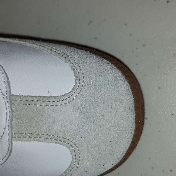 Adidas Samba Original Sneakers White Lucid Blue Size men's 11.5 - Picture 4 of 12